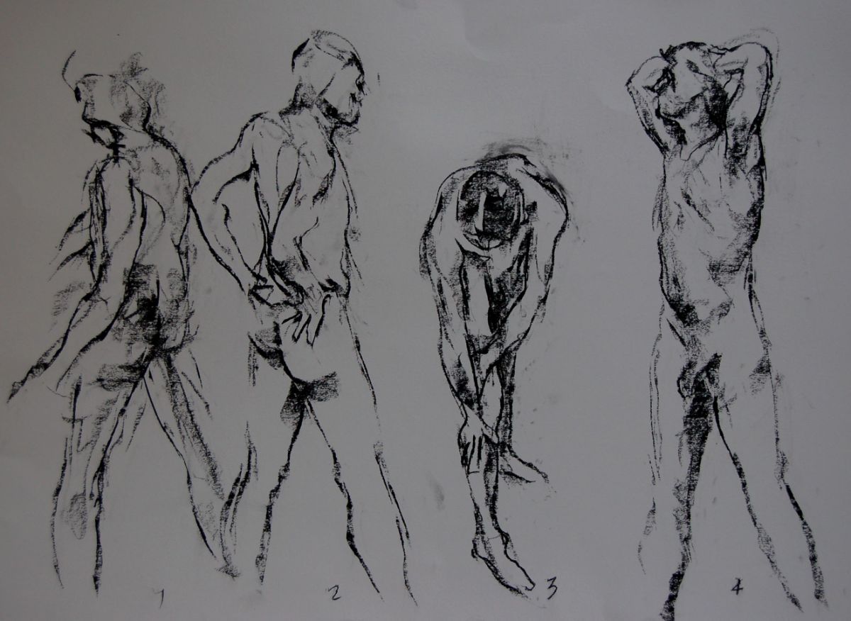 Life Drawing Or The First Time Is Always the Hardest - How to Pastel